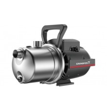 Grundfos Cамовсасывающий насос JP 5-48, 1x230 В, 50 Гц, 1,49 кВт, вход/выход G1" PN6, кабель-1,5 м, корпус-нержавеющая сталь, колесо-композит