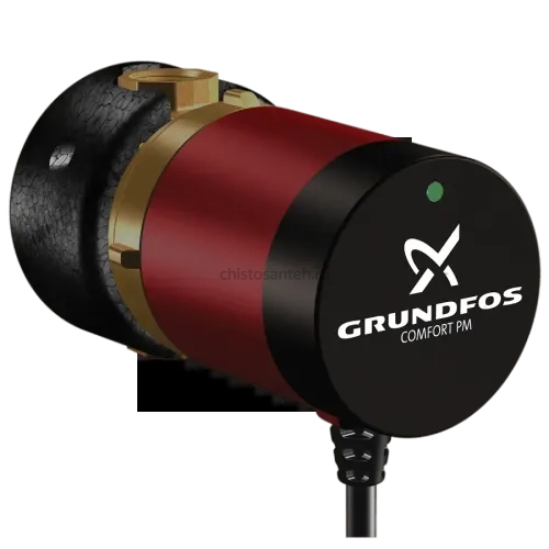Циркуляционный насос Grundfos COMFORT 15-14 B PM, 1x230 В, 50 Гц, 7 Вт, вход/выход Rp 1/2" PN10