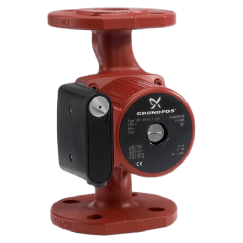 Grundfos Одинарный циркуляционный насос UPS 40- 60/2 F, 1x230-240 В, 50 Гц, 250/260/280 Вт, вход/выход DN40 PN6/10, корпус-чугун, колесо-нержавеющая сталь