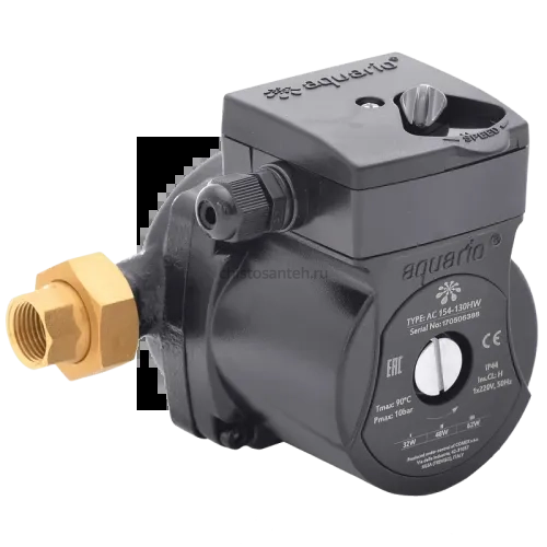 Насос циркуляционный Aquario для ГВС AC 154-130HW