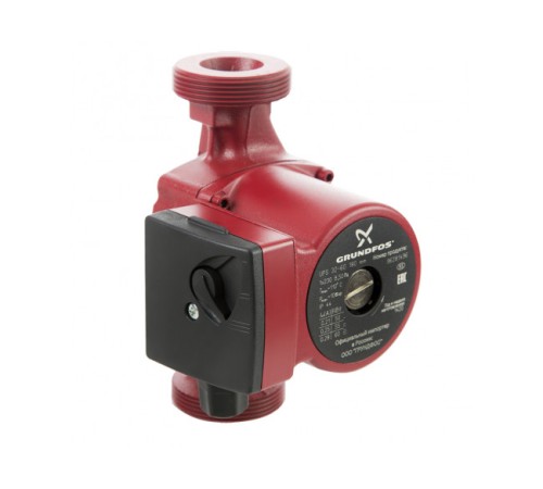 Grundfos Одинарный циркуляционный насос UPS 25-40 180, 1x230 В, 50 Гц, 25/35/45 Вт, вход/выход G 1 1/2 Grundfos Одинарный циркуляционный насос UPS 25-40 180, 1x230 В, 50 Гц, 25/35/45 Вт, вход/выход G 1 1/2