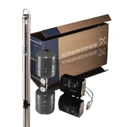 Комплект с насосом Grundfos SQE 5-70, кабель-40 м, 3x1,5 мм²