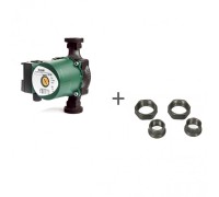 Насос циркуляционный бытовой DAB VA 25/130 + гайки UNION KIT 1 1/2" х 1" F в подарок
