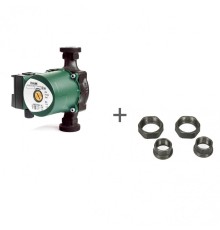 Насос циркуляционный бытовой DAB VA 25/180 + гайки UNION KIT 1 1/2" х 1" F в подарок