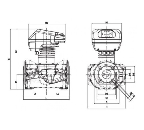 Насос циркуляционный промышленный DAB EVOPLUS B 80/340.65 M