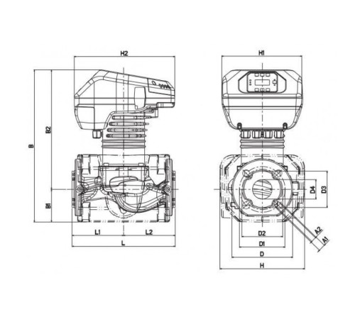 Насос циркуляционный промышленный DAB EVOPLUS B 150/250.40 SAN M