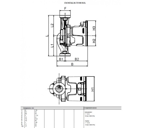 Насос циркуляционный бытовой DAB EVOSTA2 20-75/180 SOL PWM