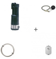 Насос колодезный DAB DIVERTRON X 1000 M + поплавок + бак + трос 60122625, 60187735, 60180610, 0-14-0350, трос15м