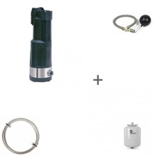 Насос колодезный DAB DIVERTRON X 1200 M + поплавок + бак + трос 60122627, 60187735, 60180610, 0-14-0350, трос15м