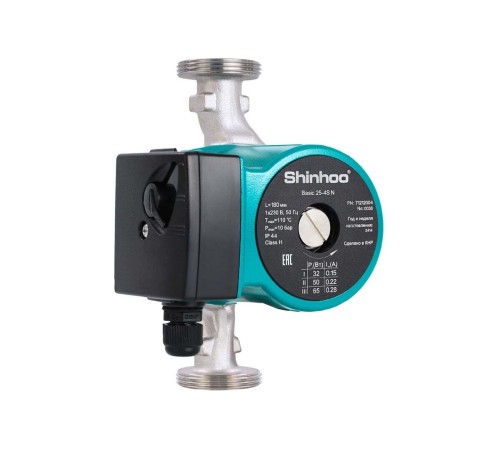 Циркуляционный насос Shinhoo BASIC 25-4S N 180 1x230V с 