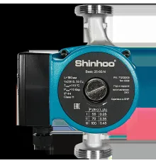 Циркуляционный насос Shinhoo BASIC 25-6S N 180 1x230V с "мокрым" ротором, 71212005