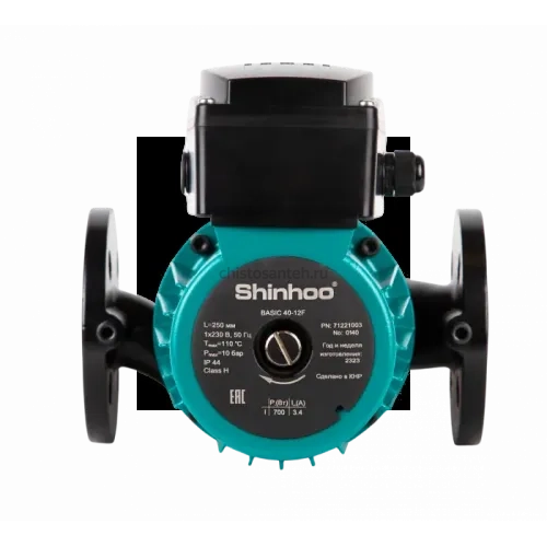 Циркуляционный насос Shinhoo BASIC PRO 40-14SF 1x230V, 71241012