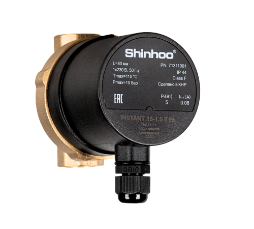 Циркуляционный насос Shinhoo INSTANT 15-1.5 II BL, 71311001