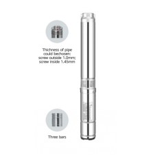 Погружной скважинный насос SUMOTO 4SR12/17