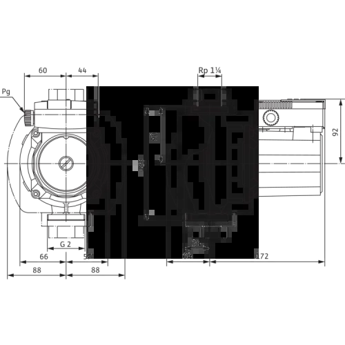 Циркуляционный насос Wilo TOP-S 30/7 EM PN6/10 (1~230 V) 2048322
