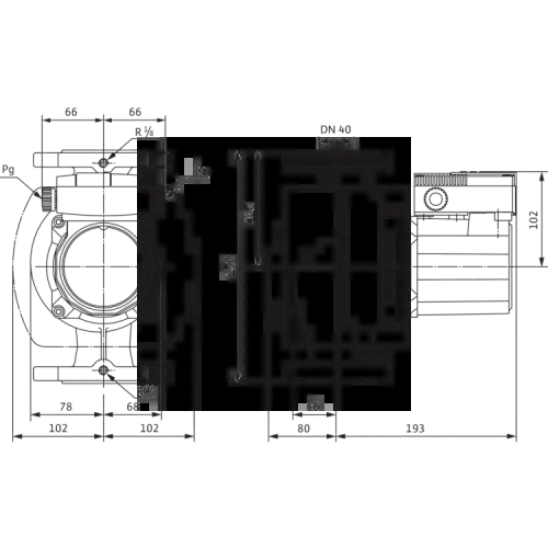 Циркуляционный насос Wilo TOP-Z 40/7 (1~230 V, PN 16, RG) 2070569