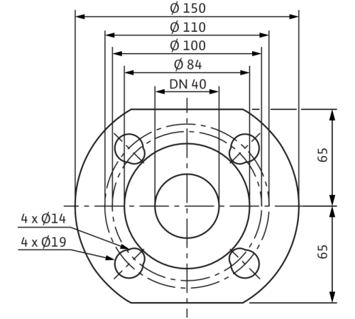 Циркуляционный насос Wilo TOP-S 40/4 DM PN6/10 (3~400/230 V) 2080041