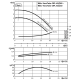 Циркуляционный насос с сухим ротором в исполнении Inline с фланцевым соединением Wilo VeroTwin-DPL 40/130-0,25/4 2089620