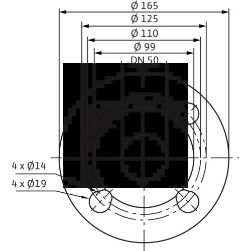 Циркуляционный насос Wilo Stratos 50/1-8 PN6/10 2090456