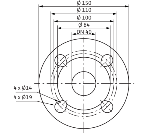 Циркуляционный насос Wilo Stratos-Z 40/1-8 PN6/10 2090472
