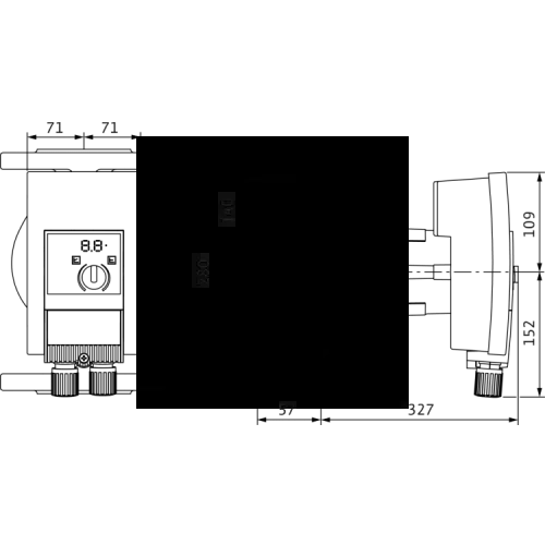 Циркуляционный насос Wilo Yonos MAXO 65/0,5-9 2120653