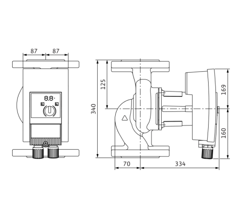 Циркуляционный насос Wilo Yonos MAXO 65/0,5-12 2120654