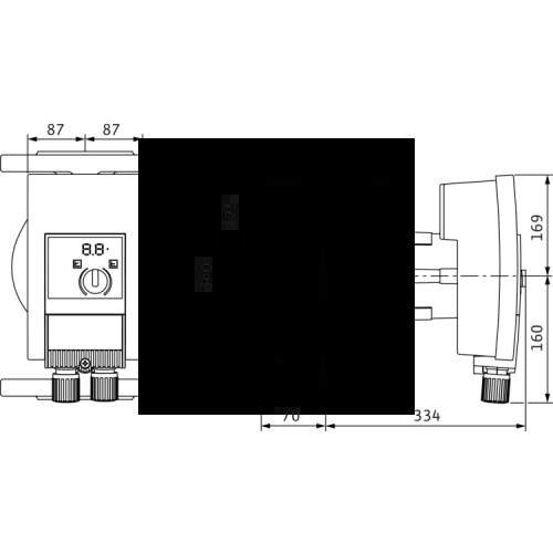 Циркуляционный насос Wilo Yonos MAXO 65/0,5-12 2120654