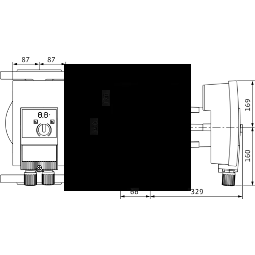Циркуляционный насос Wilo Yonos MAXO 65/0,5-16 2120655