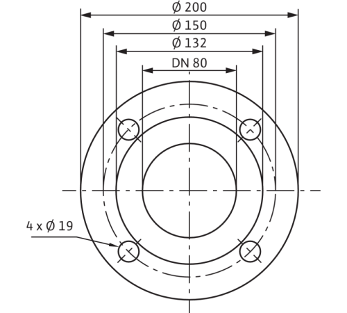 Циркуляционный насос Wilo YONOS MAXO-D 80/0,5-12 PN6 2120672