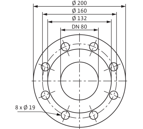 Циркуляционный насос Wilo YONOS MAXO-D 80/0,5-12 PN10 2120673