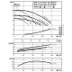 Циркуляционный насос с сухим ротором в исполнении Inline с фланцевым соединением Wilo CronoTwin-DL 80/150-1,1/4 2120963,2089299