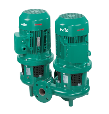 Циркуляционный насос с сухим ротором в исполнении Inline с фланцевым соединением Wilo CronoTwin-DL 40/200-7,5/2 2121020,2089229