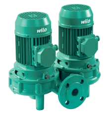 Циркуляционный насос с сухим ротором в исполнении Inline Wilo VeroTwin-DPL 100/175-3/4 2121238,2089634