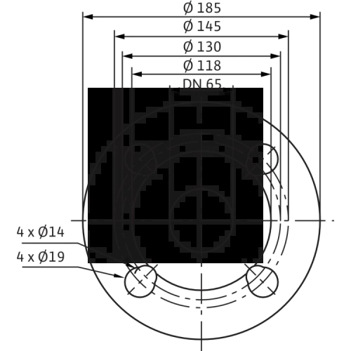 Циркуляционный насос Wilo Stratos 65/1-6 PN6/10 2146341