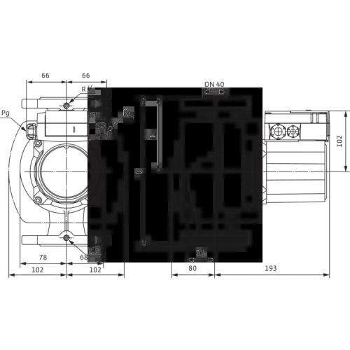 Циркуляционный насос Wilo TOP-Z 40/7 (3~400 V, PN 6/10, RG) 2175516,2046638
