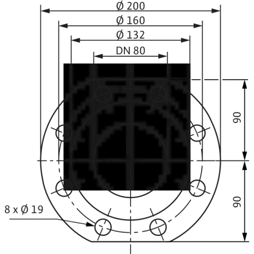 Циркуляционный насос Wilo TOP-Z 80/10 (3~ V, PN 16, GG) 2175535,2097509