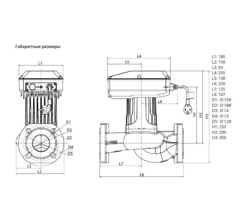 Энергоэффективный циркуляционный насос Wilo NATIVE NOCE 40/3-18 F 3601464