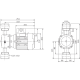 Циркуляционный насос с сухим ротором в исполнении Wilo Inline VeroLine IP-Z 25/2 DM 4090292