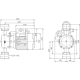 Циркуляционный насос с сухим ротором в исполнении Wilo Inline VeroLine IP-Z 25/2 EM 4090293
