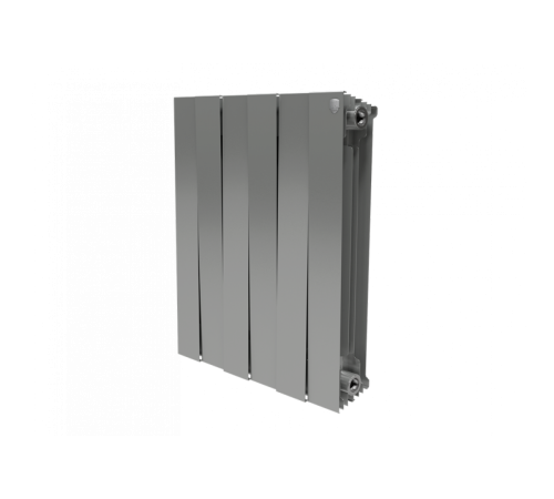 Радиатор Royal Thermo 500 х 6 секций PianoForte Silver Satin биметаллический секционный Радиатор Royal Thermo 500 х 6 секций PianoForte Silver Satin биметаллический секционный