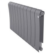 Радиатор биметаллический Royal Thermo Infinity 500 Silver Satin - 10 секционный (НС-1629785 РОЯЛ ТЕРМО)
