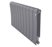 Радиатор биметаллический Royal Thermo Infinity 500 Silver Satin - 10 секционный (НС-1629785 РОЯЛ ТЕРМО)