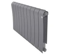 Радиатор биметаллический Royal Thermo Infinity 500 Silver Satin - 10 секционный (НС-1629785 РОЯЛ ТЕРМО)