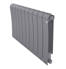 Радиатор биметаллический Royal Thermo Infinity 500 Silver Satin - 10 секционный (НС-1629785 РОЯЛ ТЕРМО)