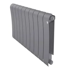 Радиатор биметаллический Royal Thermo Infinity 500 Silver Satin - 10 секционный (НС-1629785 РОЯЛ ТЕРМО)