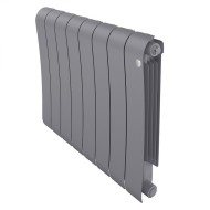 Радиатор биметаллический Royal Thermo Infinity 500 Silver Satin - 8 секционный (НС-1630018 РОЯЛ ТЕРМО)