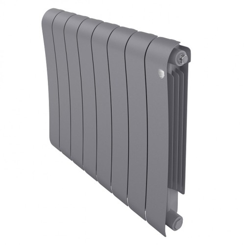 Радиатор биметаллический Royal Thermo Infinity 500 Silver Satin - 8 секционный (НС-1630018 РОЯЛ ТЕРМО)