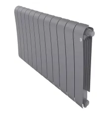 Радиатор биметаллический Royal Thermo Infinity 500 Silver Satin VR - 12 секционный (НС-1658293 РОЯЛ ТЕРМО)