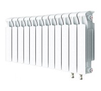 Радиатор биметаллический монолитный Rifar Monolit Ventil 500 12 секций, нижнее правое подключение