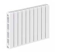 Радиатор биметаллический монолитный Rifar Supremo 500 10 секций, боковое подключение